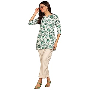 DSK Studio Womens Cotton Short Kurti with
