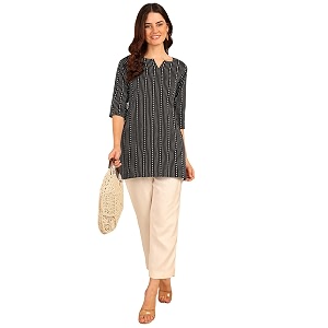 DSK Studio Womens Cotton Short Kurti with