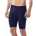 DSOM Men Polyester Compression Sports Shorts Half