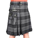 DSS KILTS- Men's Heavy Tartan Utility Kilt-Kilt for Men