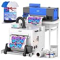 DSV A3 Plus XP600 DTF Printer, 4.5" LED Foldable Touch Screen, White Ink Circulation &amp; Auto-Cleaning, Dual Alarm, 2X Speed Compared to L1800/L805 DTF Printer Machine