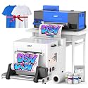 DSV A3 Plus XP600 DTF Printer, 4.5" LED Foldable Touch Screen, White Ink Circulation &amp; Auto-Cleaning, Dual Alarm, 2X Speed Compared to L1800/L805 DTF Printer Machine