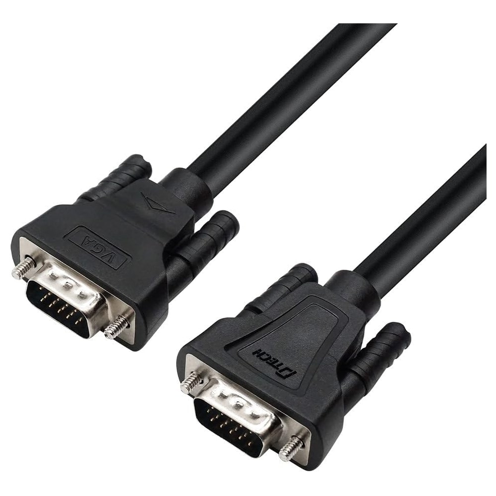 Vga Computer DTECH SVGA VGA Computer Monitor Cable Male to Male Supports 1080p High ...