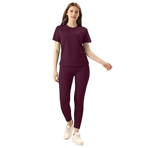 DTR FASHION Cotton Blend Styled With Solid