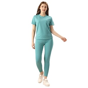 DTR FASHION Cotton Blend Styled With Solid