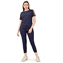 DTR FASHION Lycra Blended Checkered Printed Tracksuit