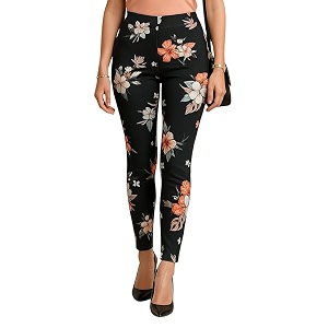 DTR FASHION Womens Printed Stretchable Cotton Blend