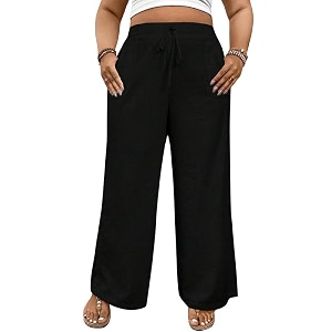 DTR FASHION Womens Stretchable Solid Cotton Blend