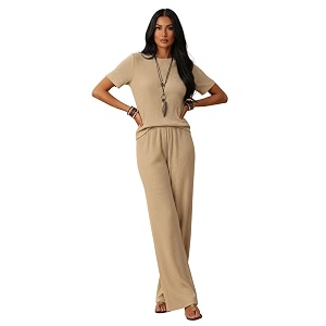 DTR FASHION Womens Cotton Blend Solid Slub