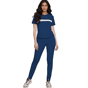 DTR FASHION Womens Cotton Blend Front Taped
