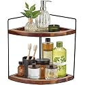 Duadecor 2 Tier Kitchen Rack Organizer | Metal Spice Rack Shelf for Kitchen Storage | Multipurpose Bathroom Shelves Accesories Organiser | Sugar Containers,Jars, Bottles Holder for Kitchen Countertop