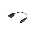Dual 3.5 mm Adapter for Aircraft intercoms (Airbus (XLR5))
