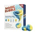 Dual Action Magical Drain & Toilet Cleaner Tablets, 24 Count