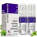 Dual-Action Stain Removal Aligner/Retainer Cleaner and Teeth Whitening Foam- Hydrogen Peroxide-Good for Invisalign, ClearCorrect, SmileDirectClub, Byte -Oral Care-Foam Toothpaste, 2-Pack