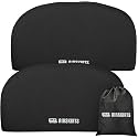Dual-Axle RV Tire Covers for Trailers, RVs, Campers, Waterproof and UV Resistant, Thick Durable Protection, Fits 27"-30" Tires, Trailer Wheel Cover by AirSkirts (Set of 2)