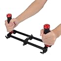Dual Grip Handheld Stabilizer, Camera Dual Grip Extender Handle Gimbal Stabilizer Rig with 1/4'' Screws and 3/8" Screws for for Feiyu for Moza