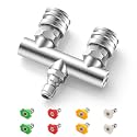 Dual Pressure Washer Nozzles, 1/4" Quick Connect, 5000 PSI