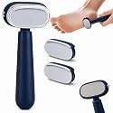 Dual Sided Foot Callus Remover with 2 Replaceable Stainless Steel Blades