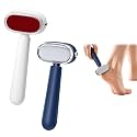 Dual-Sided Foot Callus Remover, Blue+White