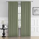 DUALIFE Light Sage Green Curtains 92 Inches Long Back Tab/Rod Pocket Room Darkening Curtain Panels Window Drapes Light Blocking 52 x 92 Inch Length,2 Panels Set