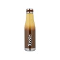 Dubblin Dream Premium Stainless Steel Double Wall Vacuum Insulated BPA Free Water Bottle, Sports Thermo Flask Keeps Hot 12 Hours, Cold 24 Hours (Brown 800 ML)