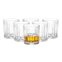 DUBBLIN Majestic 355 Premium Whiskey Glass, Set of 6, 355Ml – Crystal Clear Glassware for Whisky, Bourbon, Scotch, Liquor, Wine &amp; Cocktail Drinks