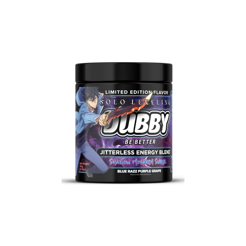 Dubby Solo Leveling Anime Official License Energy Drink Powder- Sugar ...
