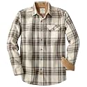 Dubinik Mens Flannel Shirts Long Sleeve Flannel