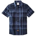 Dubinik® Short Sleeve Shirts for Men Soft Breathable Summer Button Down