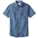 Dubinik® Short Sleeve Shirts for Men Soft Breathable Summer Button Down