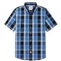 Dubinik® Short Sleeve Shirts for Men Soft Breathable Summer Button Down
