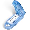 DUBSTAR Pill Cutter Splitter for Small and Tiny Pills Multiple Cuts Blue