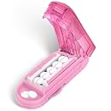 DUBSTAR Pill Cutter Splitter for Small and Tiny Pills Multiple Cuts Pink