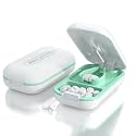 DUBSTAR Pill Cutter Splitter for Small and Tiny Large Pills Portable White
