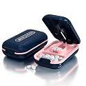 DUBSTAR Pill Cutter Splitter for Small and Tiny Large Pills Portable Blue