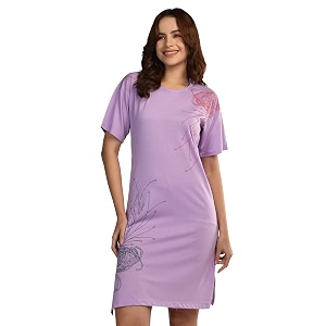 Duchess Cotton Half Sleeve Oversized T-Shirts for