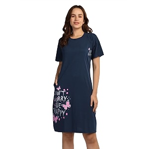 Duchess Cotton Half Sleeve Oversized T-Shirts for