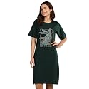 Duchess Cotton Half Sleeve Oversized T-Shirts for