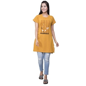 Duchess Regular Fit Women Stylish Long Top