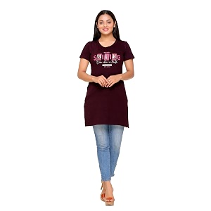 Duchess Regular Fit Women Stylish Long Top