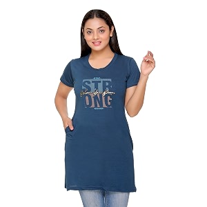 Duchess Regular Fit Women Stylish Long Top