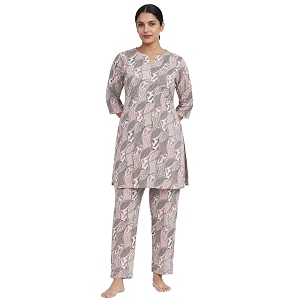 Duchess Womens 100 Pure Cotton Printed Night