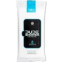 DUDE Wipes On-The-Go No Rinse Shower Body Wipes, Fragrance Free, 8 Count