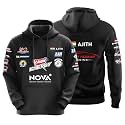 DUDEME Ajith Racing Hoodie Black New