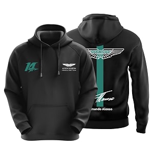 DUDEME AM 14 Motorsport Hoodie for Car