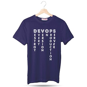 DUDEME Devops T-Shirt 100 Cotton T-Shirts for
