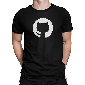 DUDEME GitHub Graphic T-Shirt 100 Cotton T-Shirts