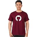 DUDEME GitHub Graphic T-Shirt 100 Cotton T-Shirts