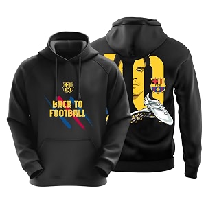 DUDEME Lionel Messi Football Hoodie 100