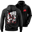 DUDEME Naruto Akatsuki Unisex Anime Hoodie for